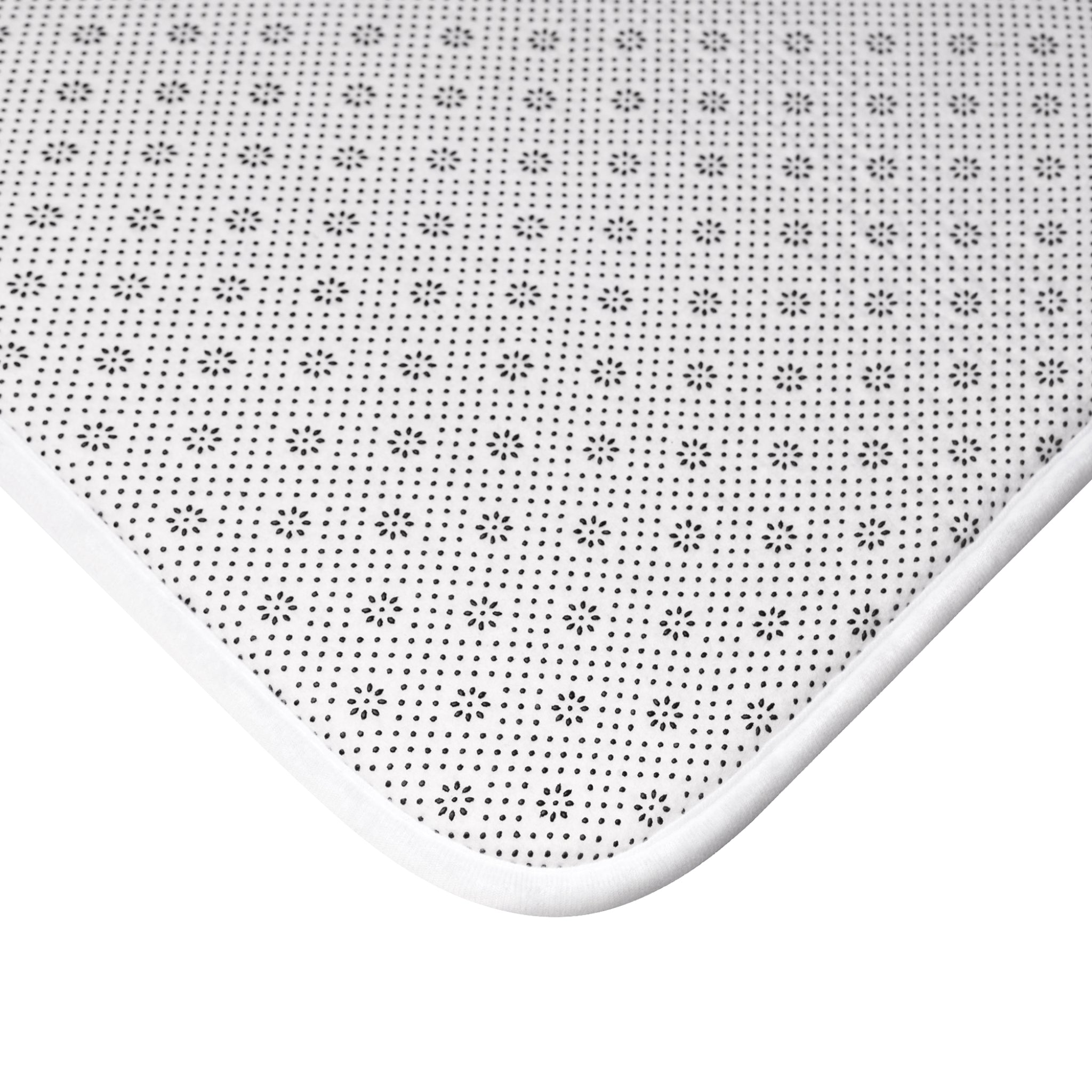 Unconditionally Loved Bath Mat – Christian Scripture Romans 1:31-39 Inspirational Bathroom Rug