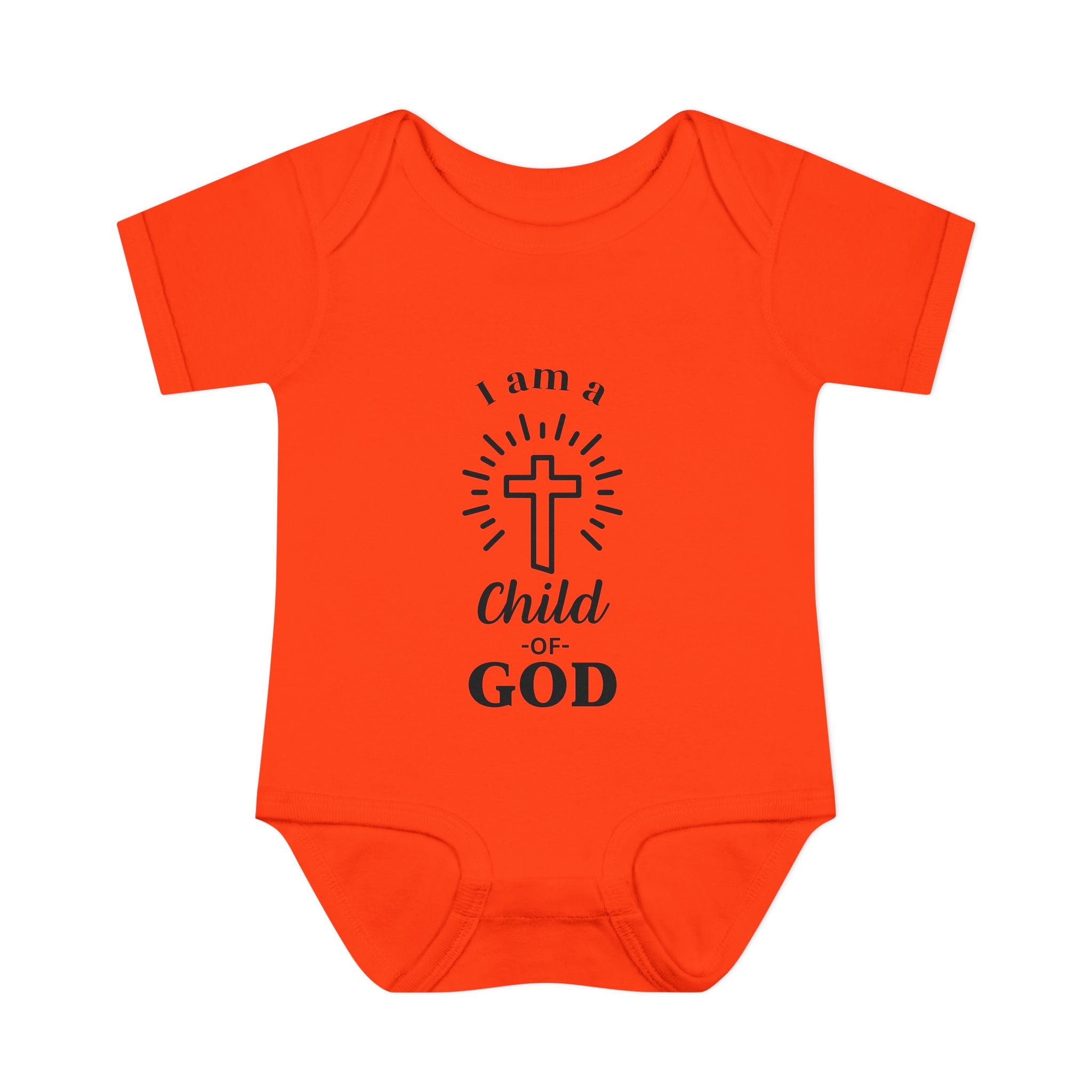 I am a Child of God Infant and Toddler Bodysuit - Faith-Themed Baby Clothes