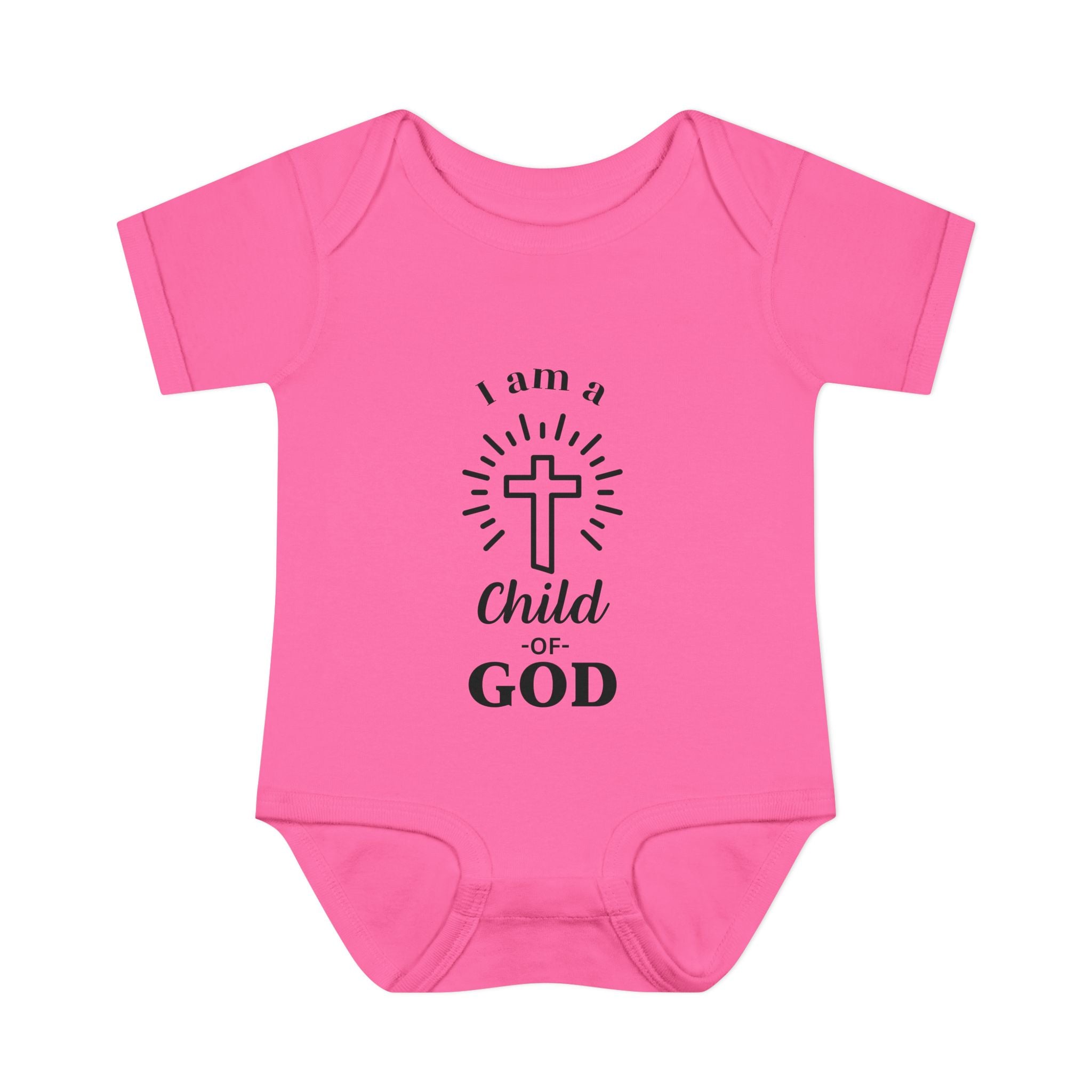I am a Child of God Infant and Toddler Bodysuit - Faith-Themed Baby Clothes