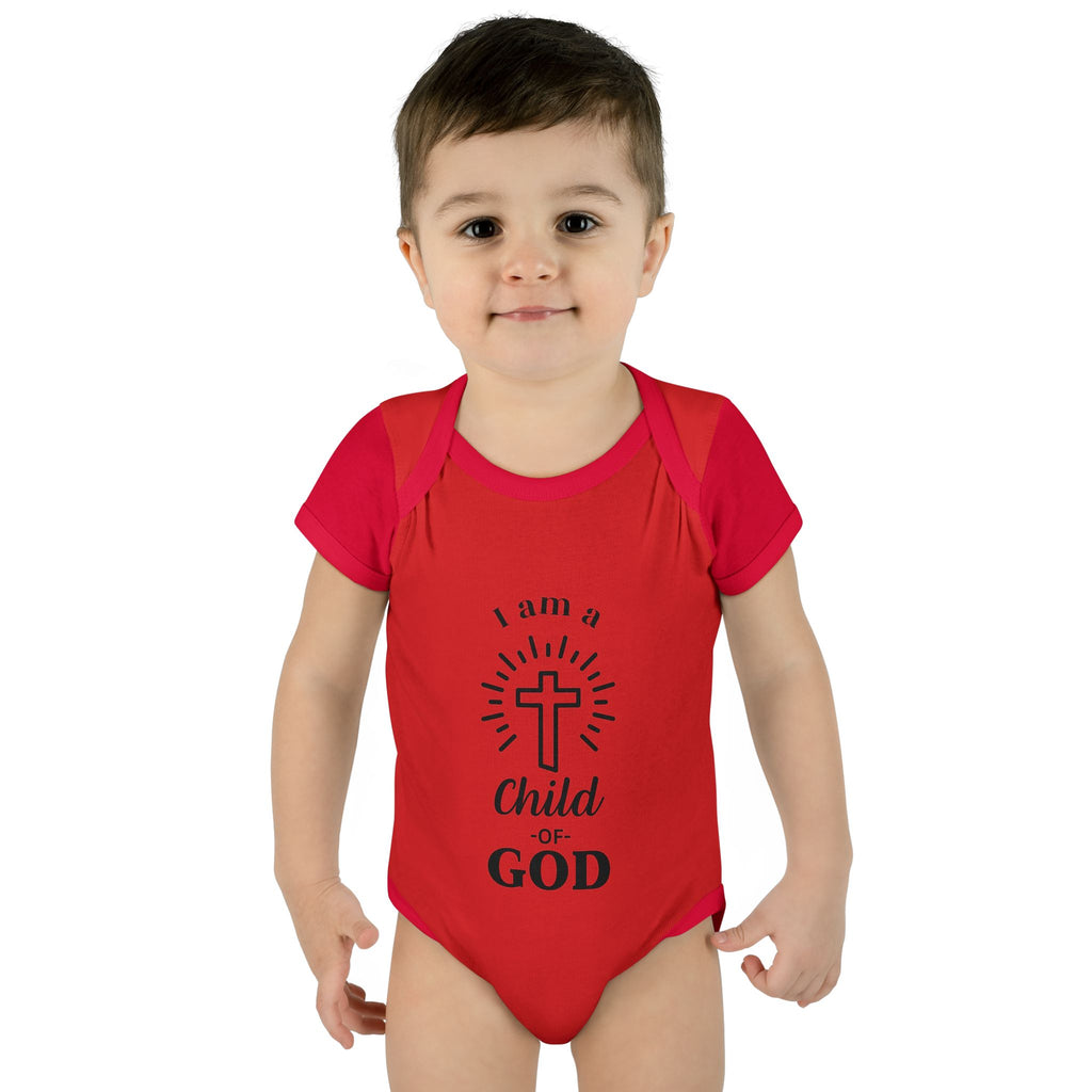 I am a Child of God Infant and Toddler Bodysuit - Faith-Themed Baby Clothes