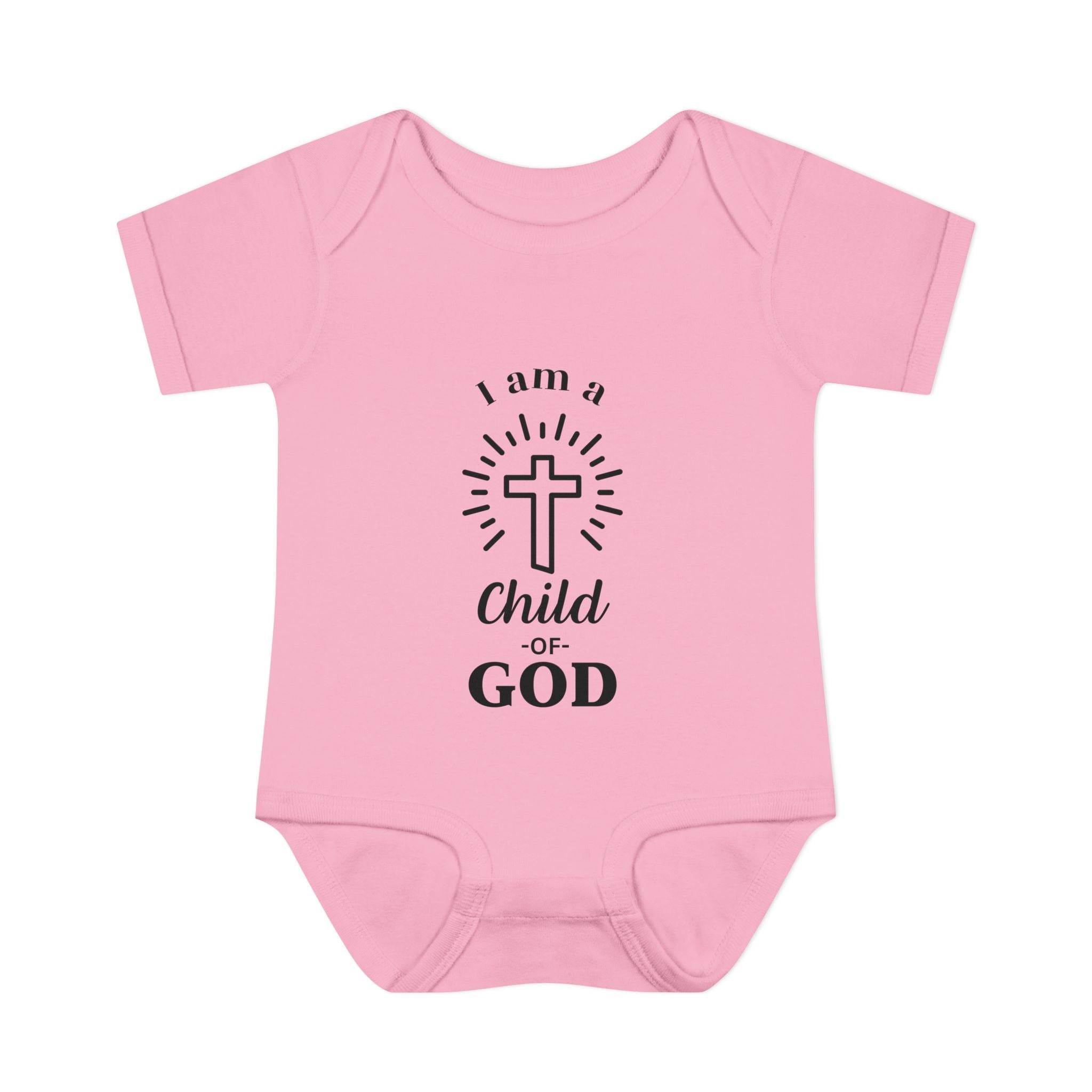 I am a Child of God Infant and Toddler Bodysuit - Faith-Themed Baby Clothes