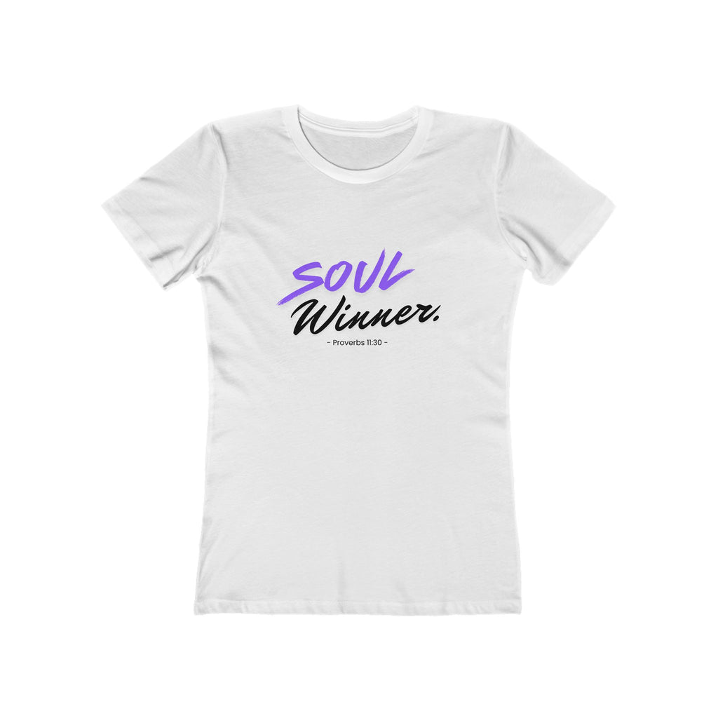 Empower Your Faith: Christian T Shirts for Women - Soul Winner Tee