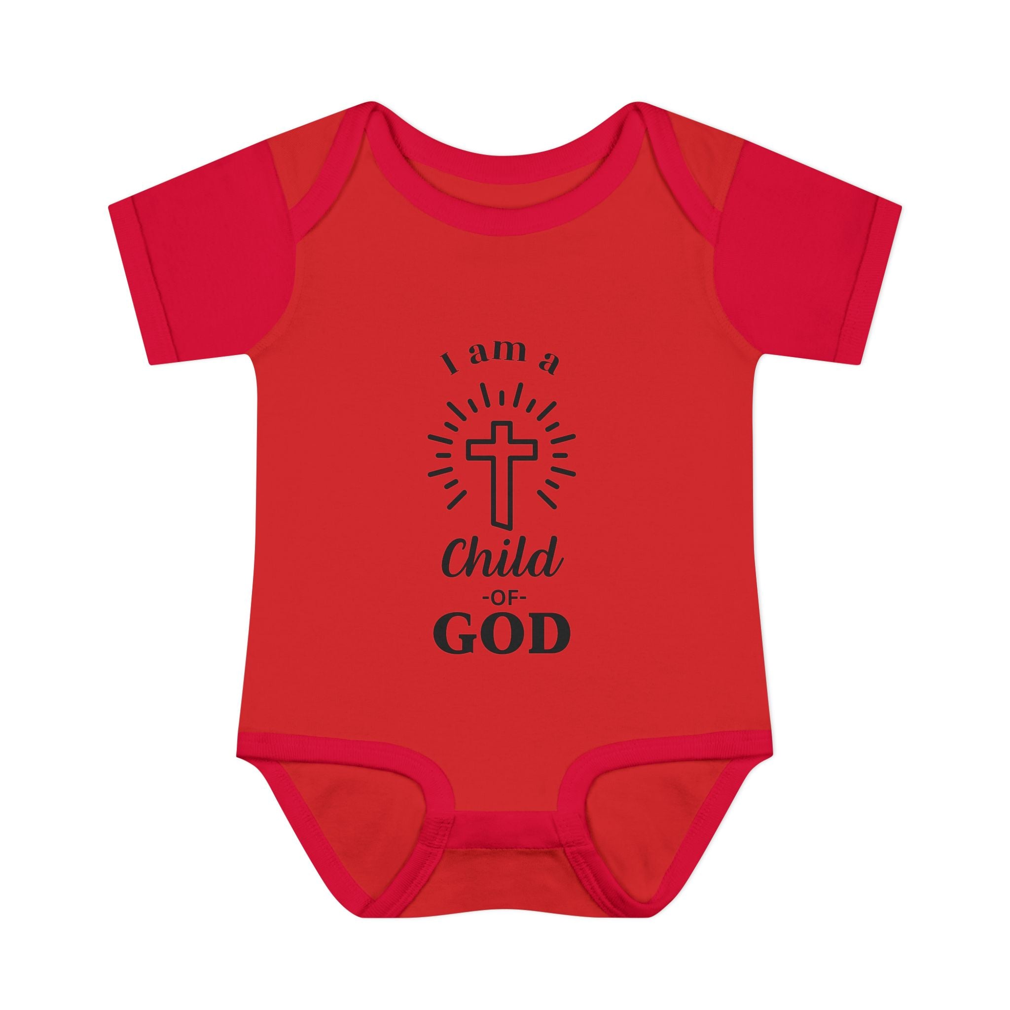 I am a Child of God Infant and Toddler Bodysuit - Faith-Themed Baby Clothes