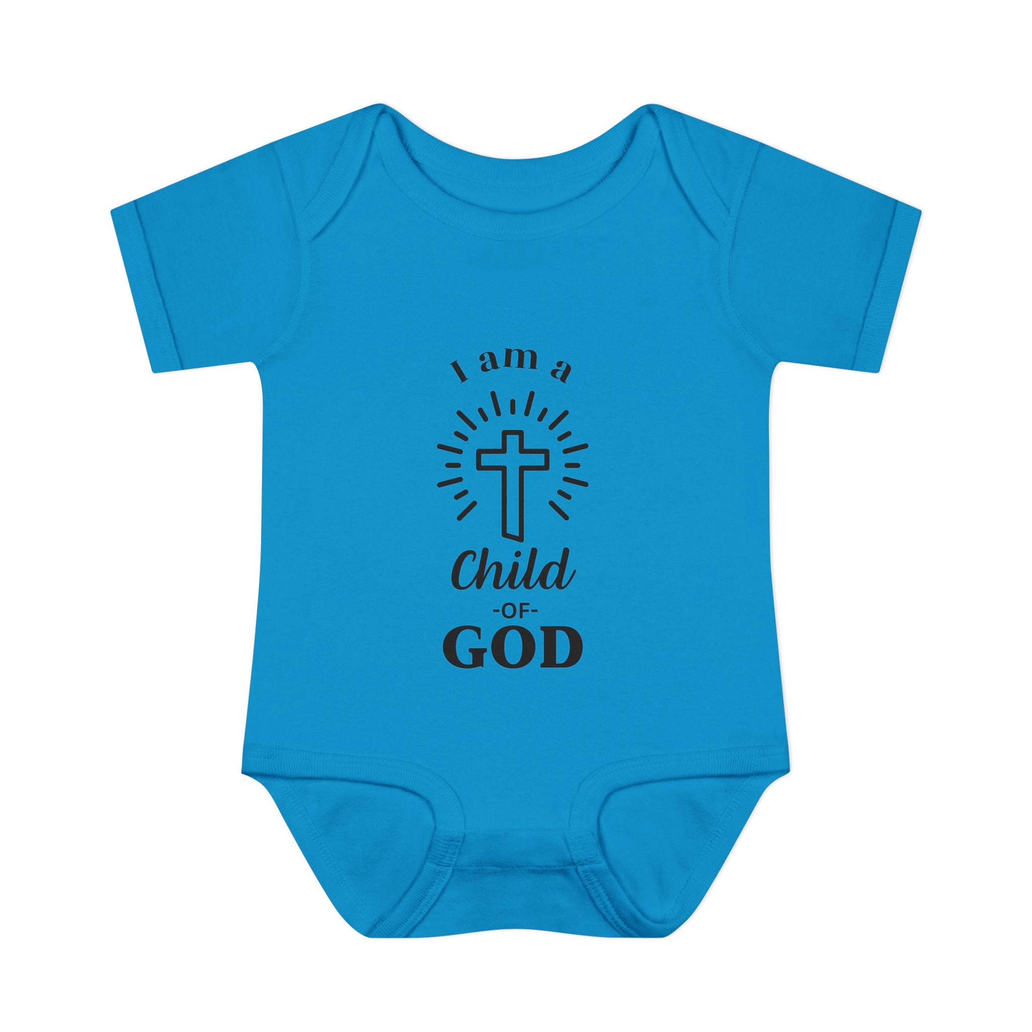 I am a Child of God Infant and Toddler Bodysuit - Faith-Themed Baby Clothes