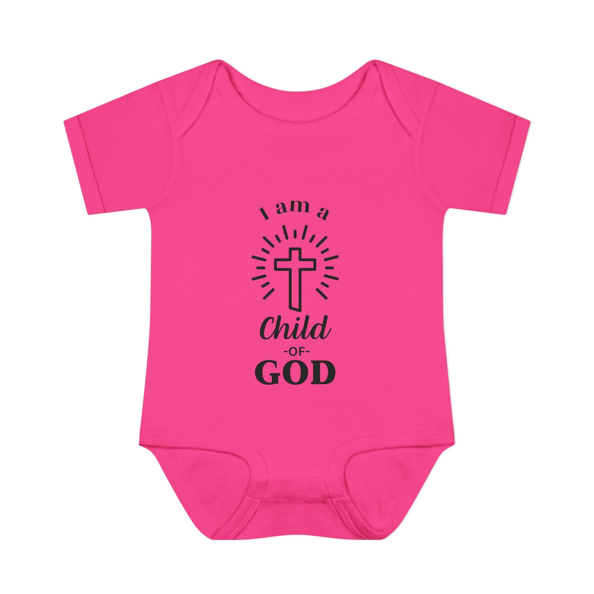 I am a Child of God Infant and Toddler Bodysuit - Faith-Themed Baby Clothes