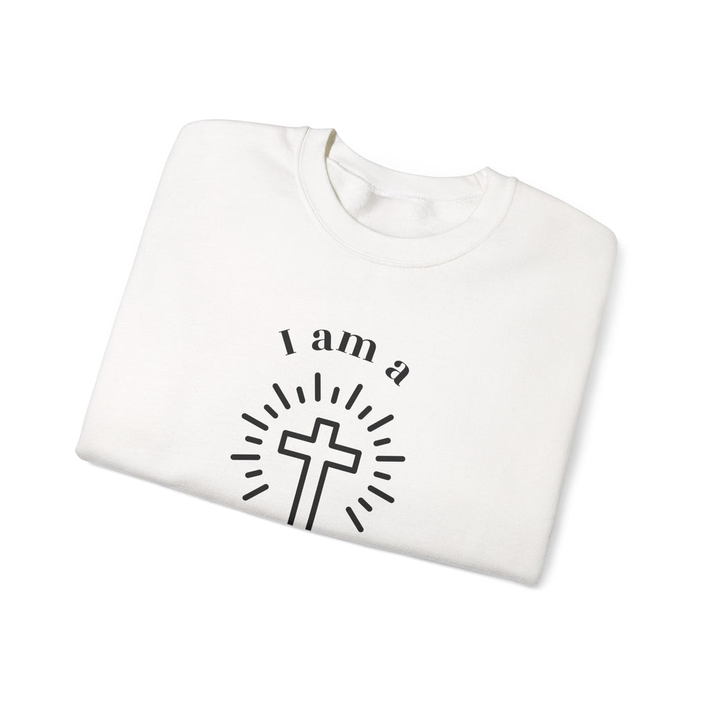 Daughter of God Crewneck Sweatshirt | Unisex Christian Apparel | Faith-Inspired Sweatshirt | Religious Gift | Christian Clothing