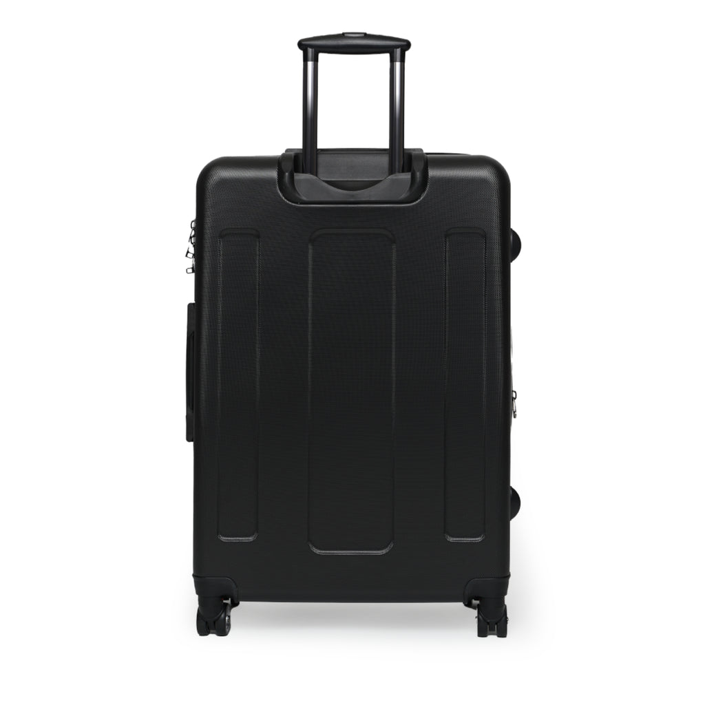 Faith-Inspired Suitcase, Durable Travel Gear, Jesus Christ Cross Design, Stylish & Secure Luggage, Religious Travel Bag, Christian Travel