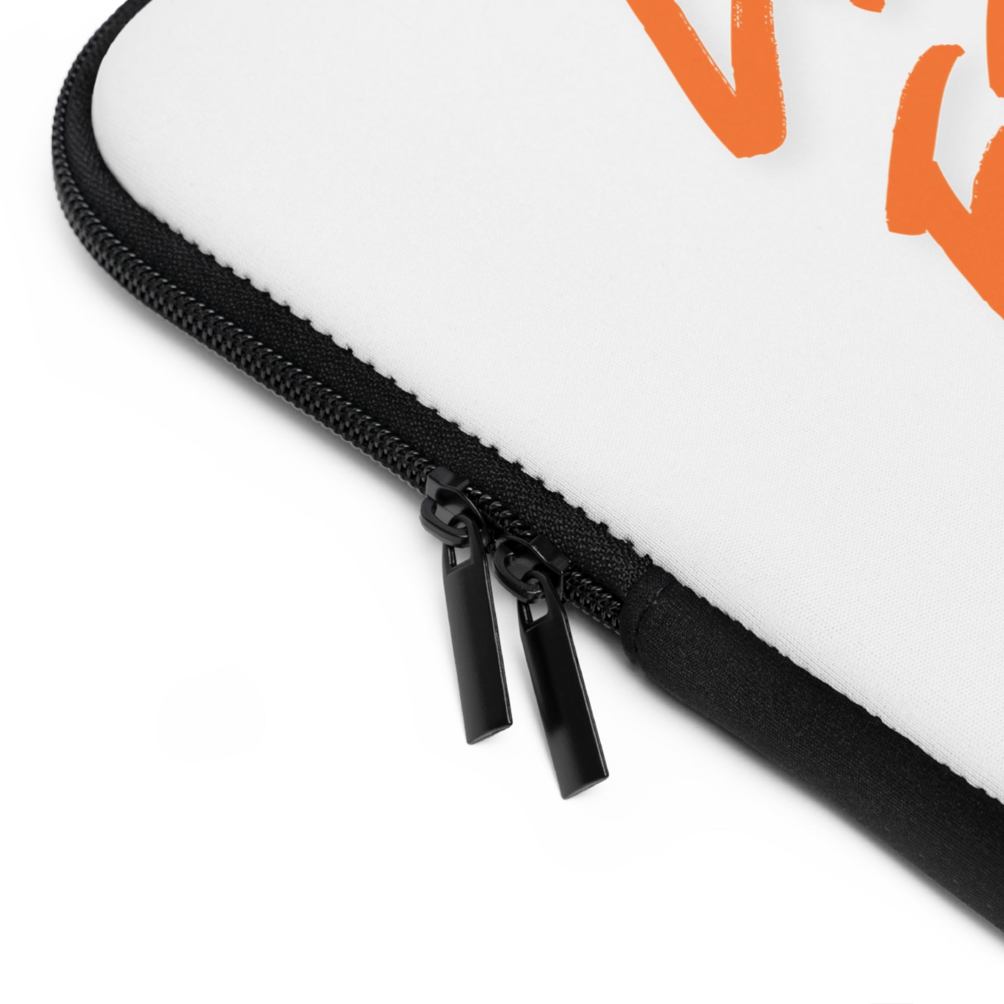 Less Fear More Faith Laptop Sleeve — Inspirational Protective Case