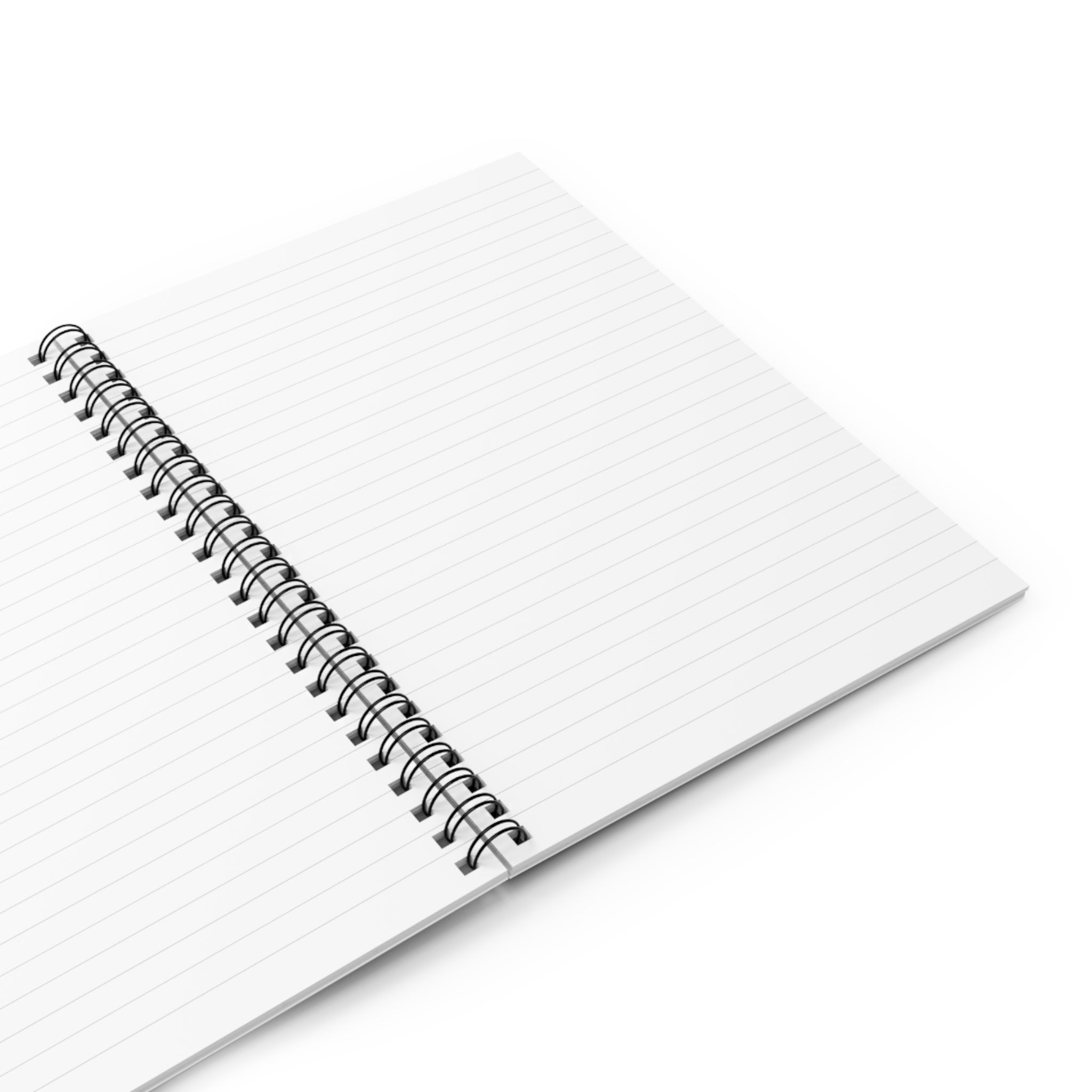 Divine Inspiration - Beautiful Jesus Loves You Spiral Notebook with Ruled Lines