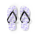 Women's Sandals, Love You Jesus Flip Flops for Summer Beach Days, Comfortable Lightweight Design, Slip-Resistant, Perfect for Casual