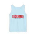 Redeemed Tank Top — Christian Ephesians 1:7 Faith Shirt