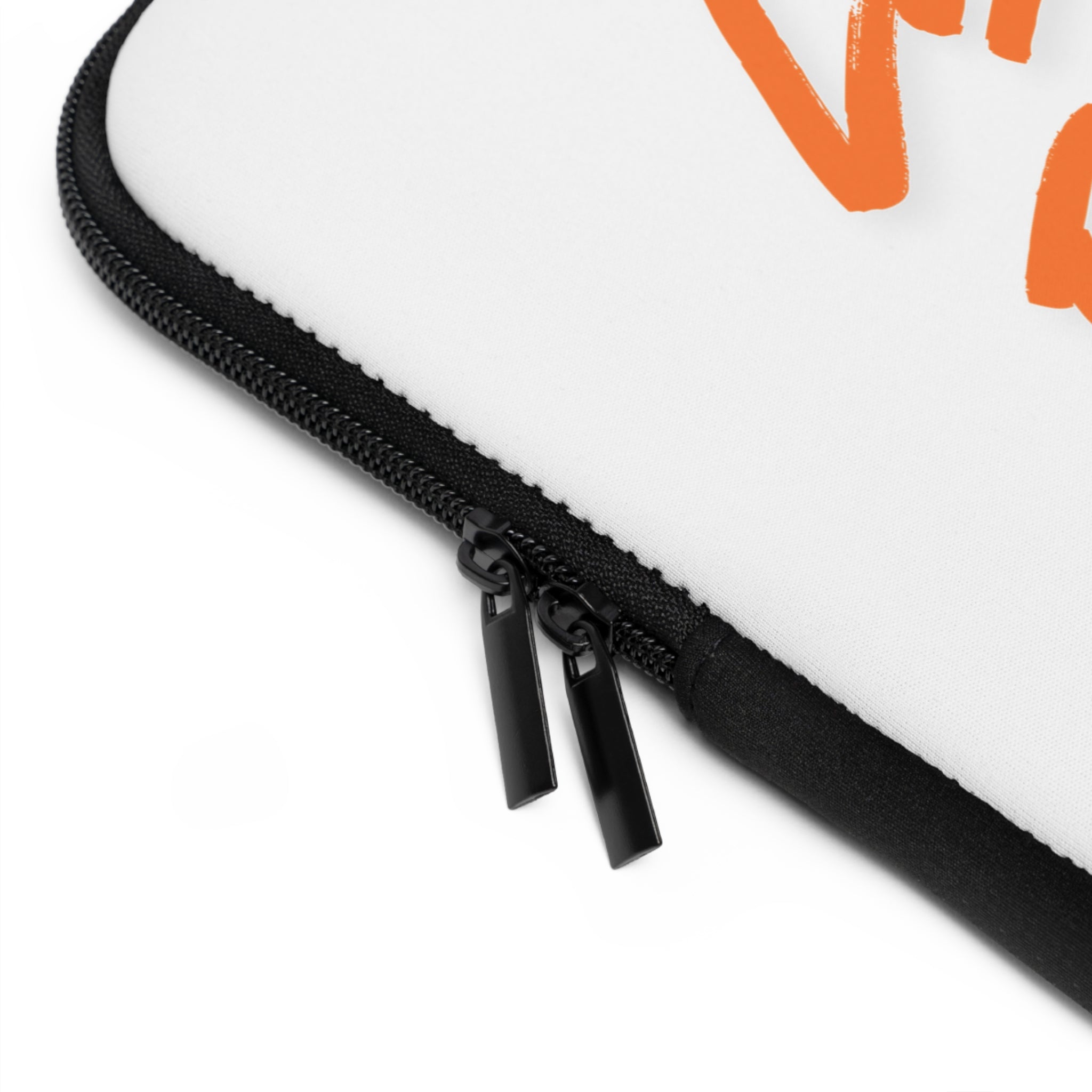 Less Fear More Faith Laptop Sleeve — Inspirational Protective Case