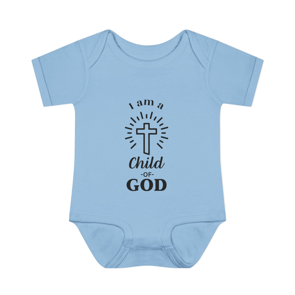 I am a Child of God Infant and Toddler Bodysuit - Faith-Themed Baby Clothes