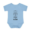 I am a Child of God Infant and Toddler Bodysuit - Faith-Themed Baby Clothes
