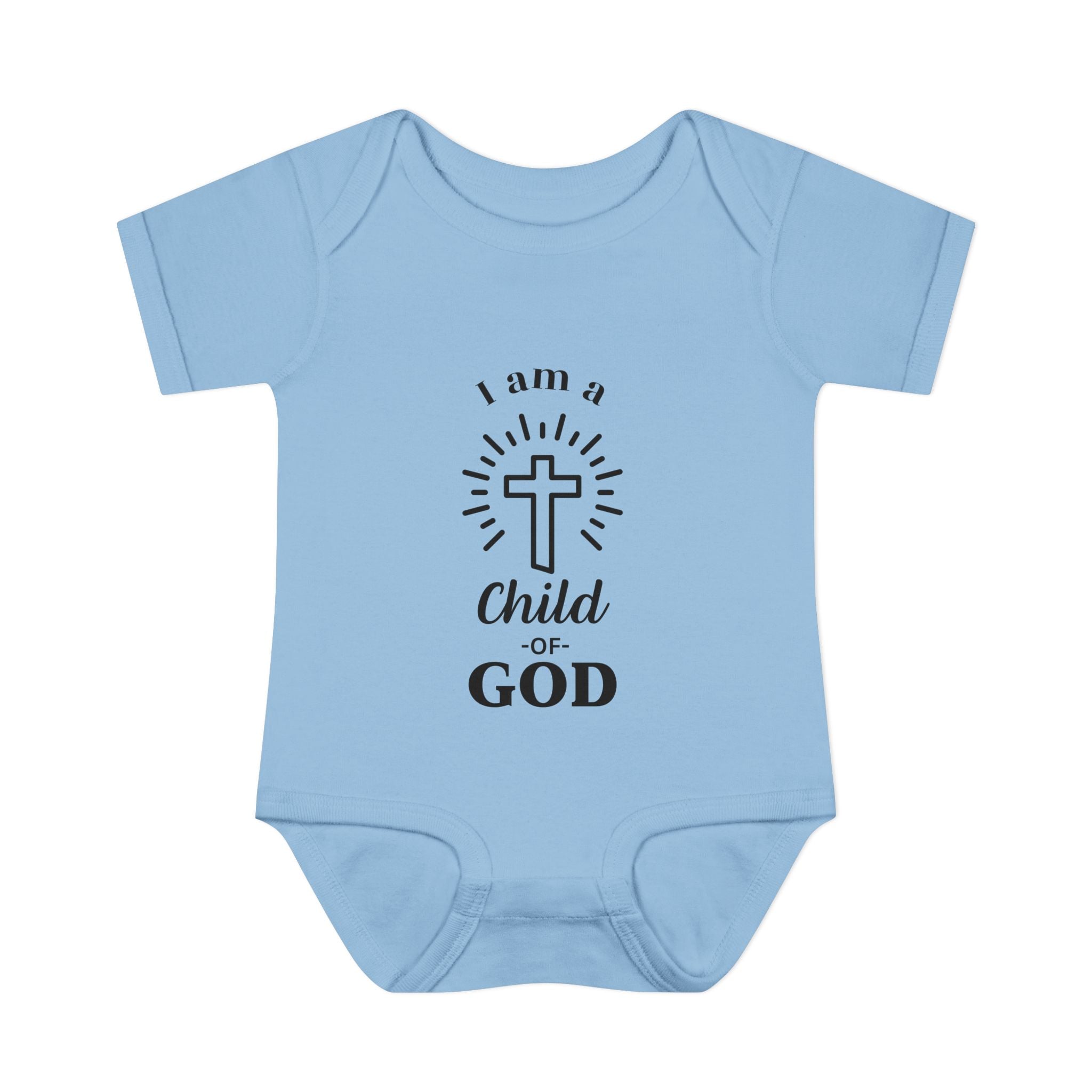 I am a Child of God Infant and Toddler Bodysuit - Faith-Themed Baby Clothes