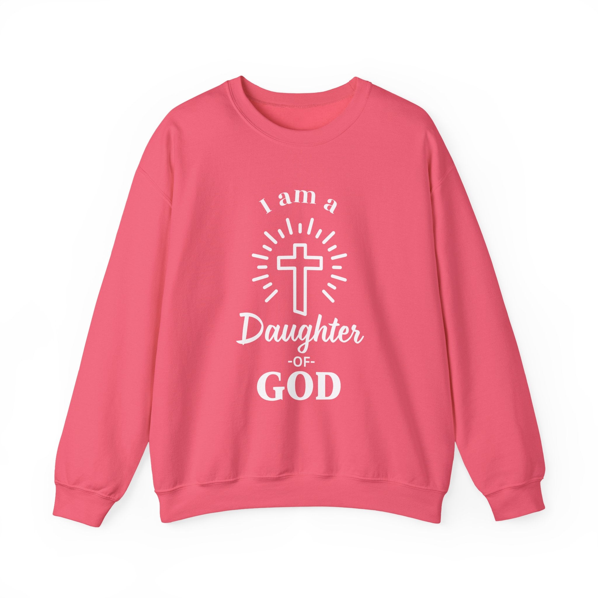 Daughter of God Crewneck Sweatshirt | Unisex Christian Apparel | Faith-Inspired Sweatshirt | Religious Gift | Christian Clothing