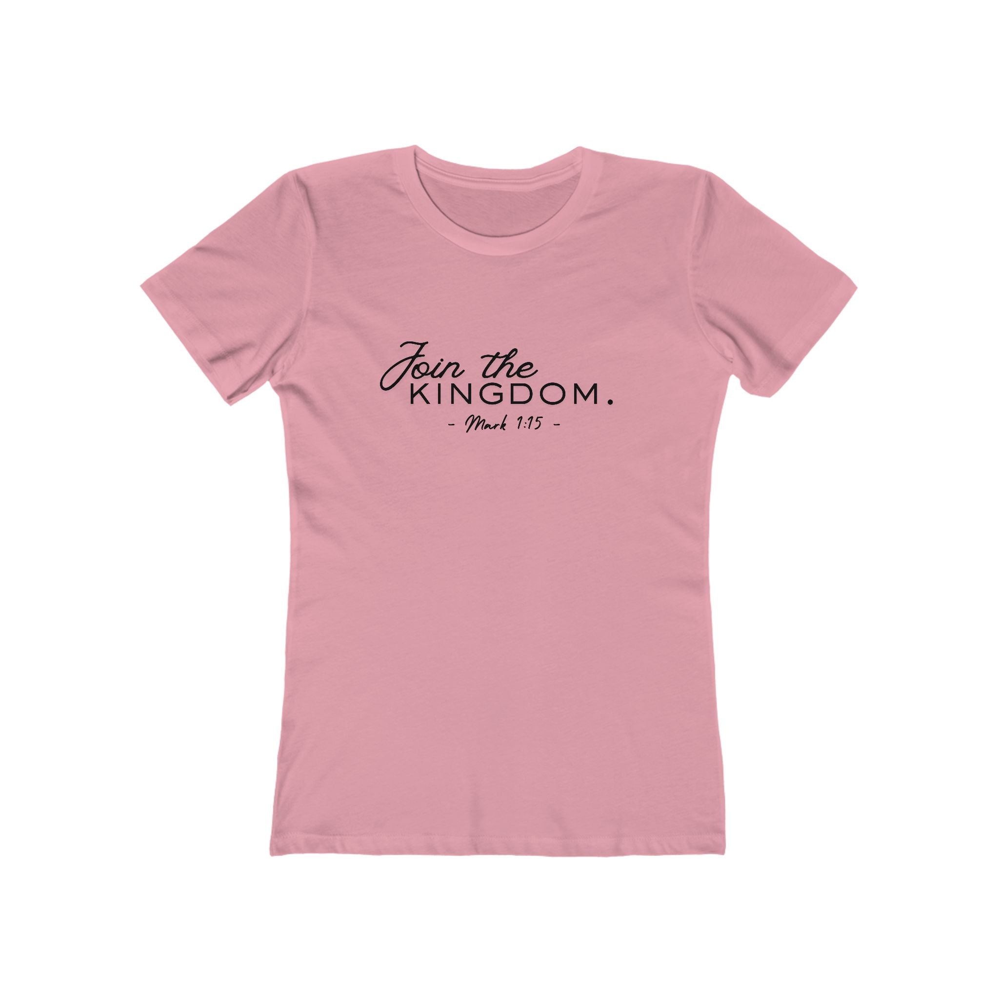 Join the Kingdom Women’s Tee — 'Join the Kingdom. Mark 1:15' Christian Faith T-Shirt