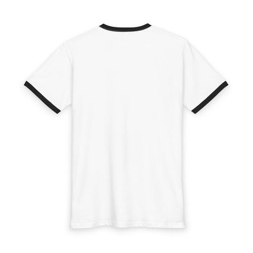 Be Still and Know Ringer Tee for Men | Faith-Based Apparel for Men | Bible Verse Ringer Tee | Inspirational Religious Gift