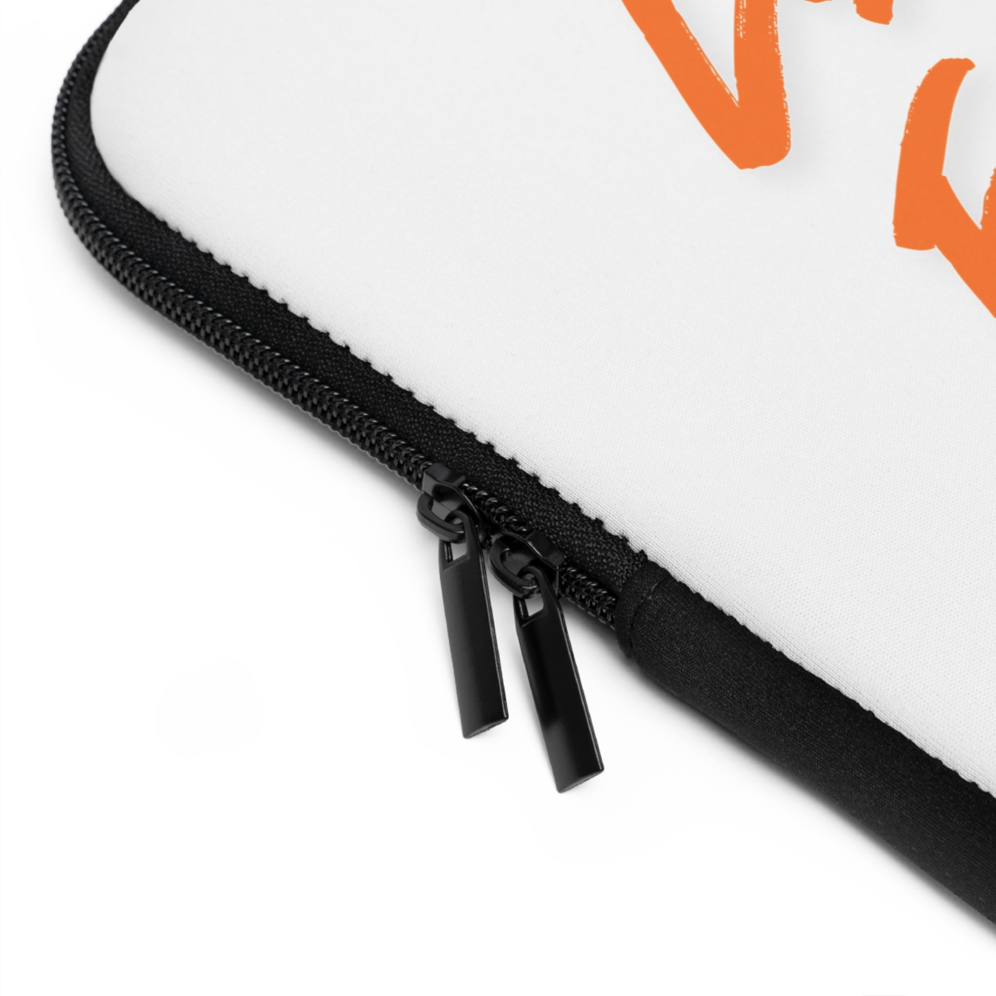Less Fear More Faith Laptop Sleeve — Inspirational Protective Case