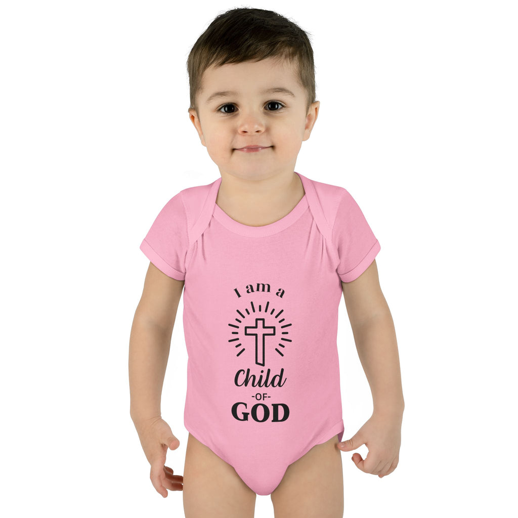 I am a Child of God Infant and Toddler Bodysuit - Faith-Themed Baby Clothes