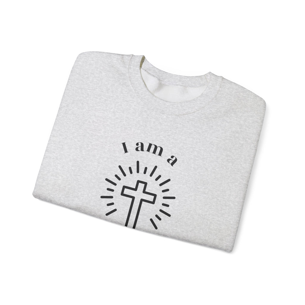 Daughter of God Crewneck Sweatshirt | Unisex Christian Apparel | Faith-Inspired Sweatshirt | Religious Gift | Christian Clothing
