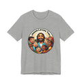 Men's Missionary Colorful 'Jesus Loves You' T-Shirt - Christian Apparel, Religious Tee, Graphic Shirt, Inspirational Clothing, Unisex Graphic Tee,