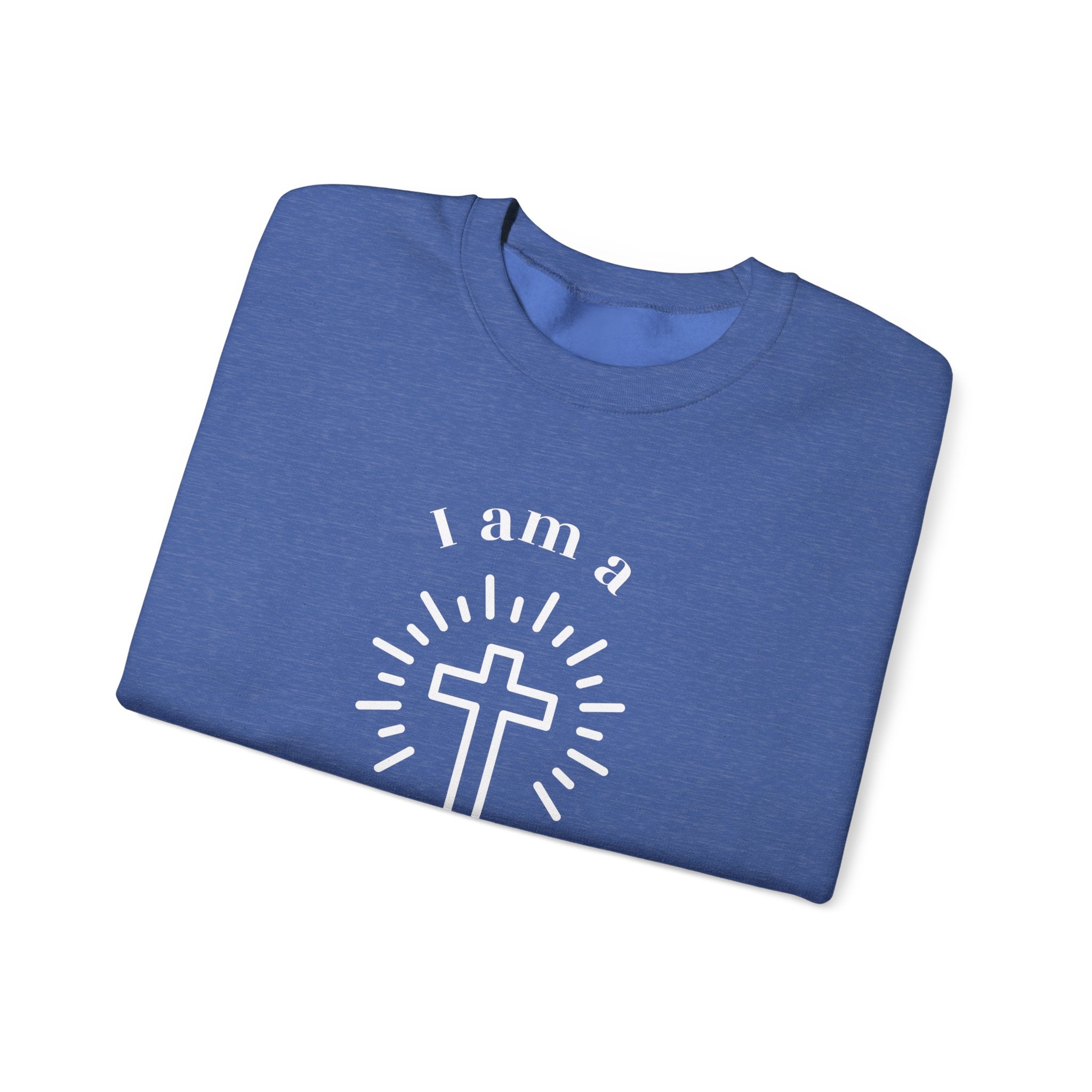 Daughter of God Crewneck Sweatshirt | Unisex Christian Apparel | Faith-Inspired Sweatshirt | Religious Gift | Christian Clothing