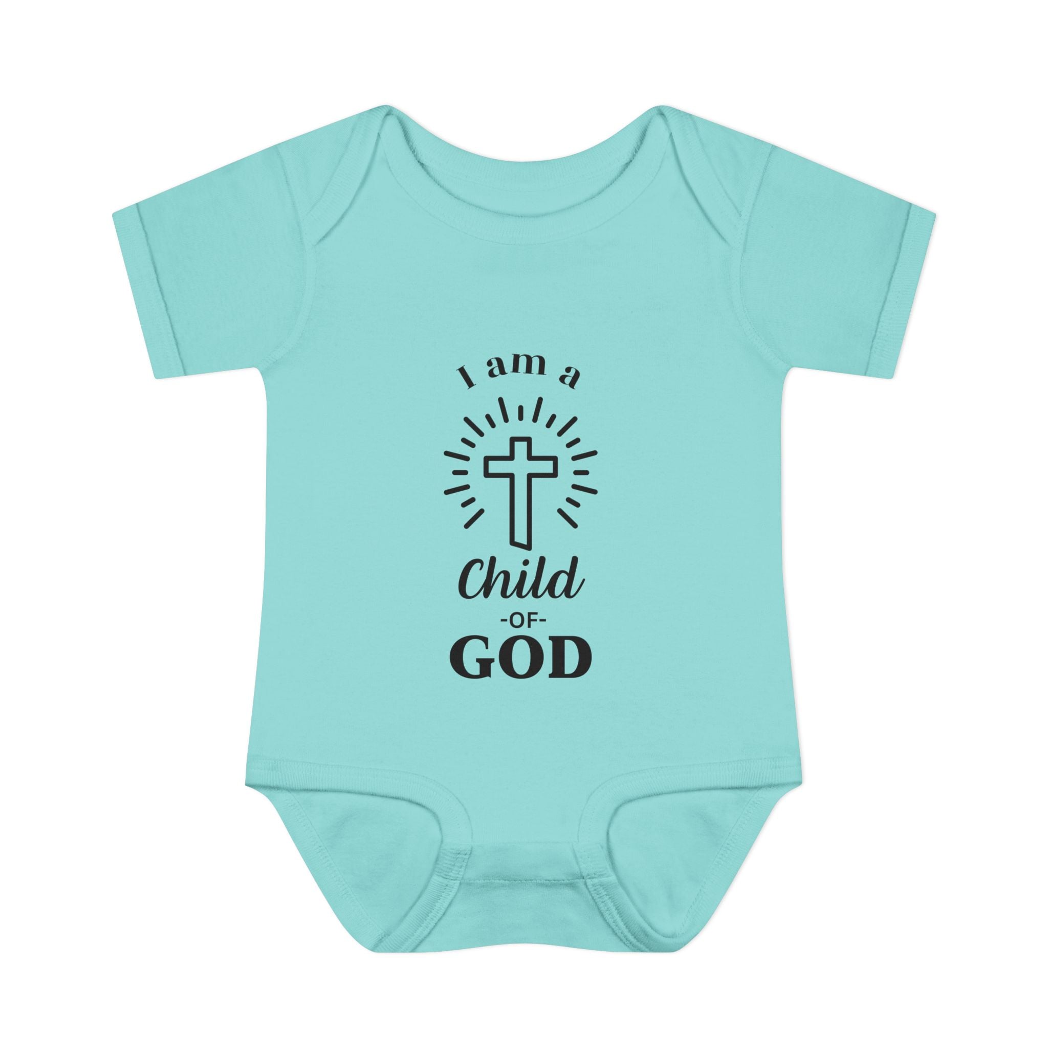 I am a Child of God Infant and Toddler Bodysuit - Faith-Themed Baby Clothes