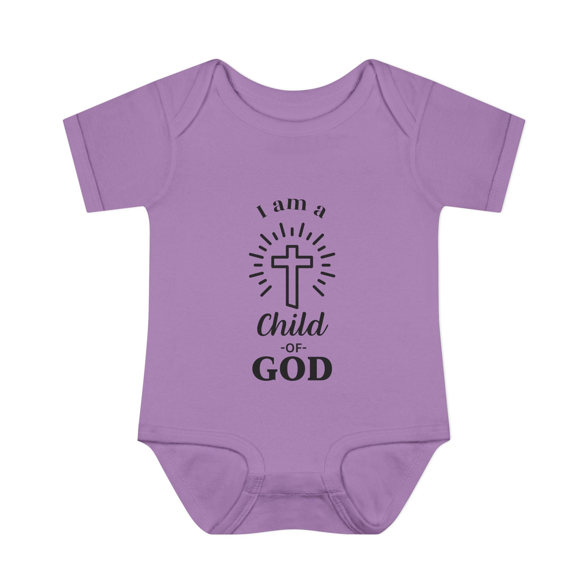I am a Child of God Infant and Toddler Bodysuit - Faith-Themed Baby Clothes