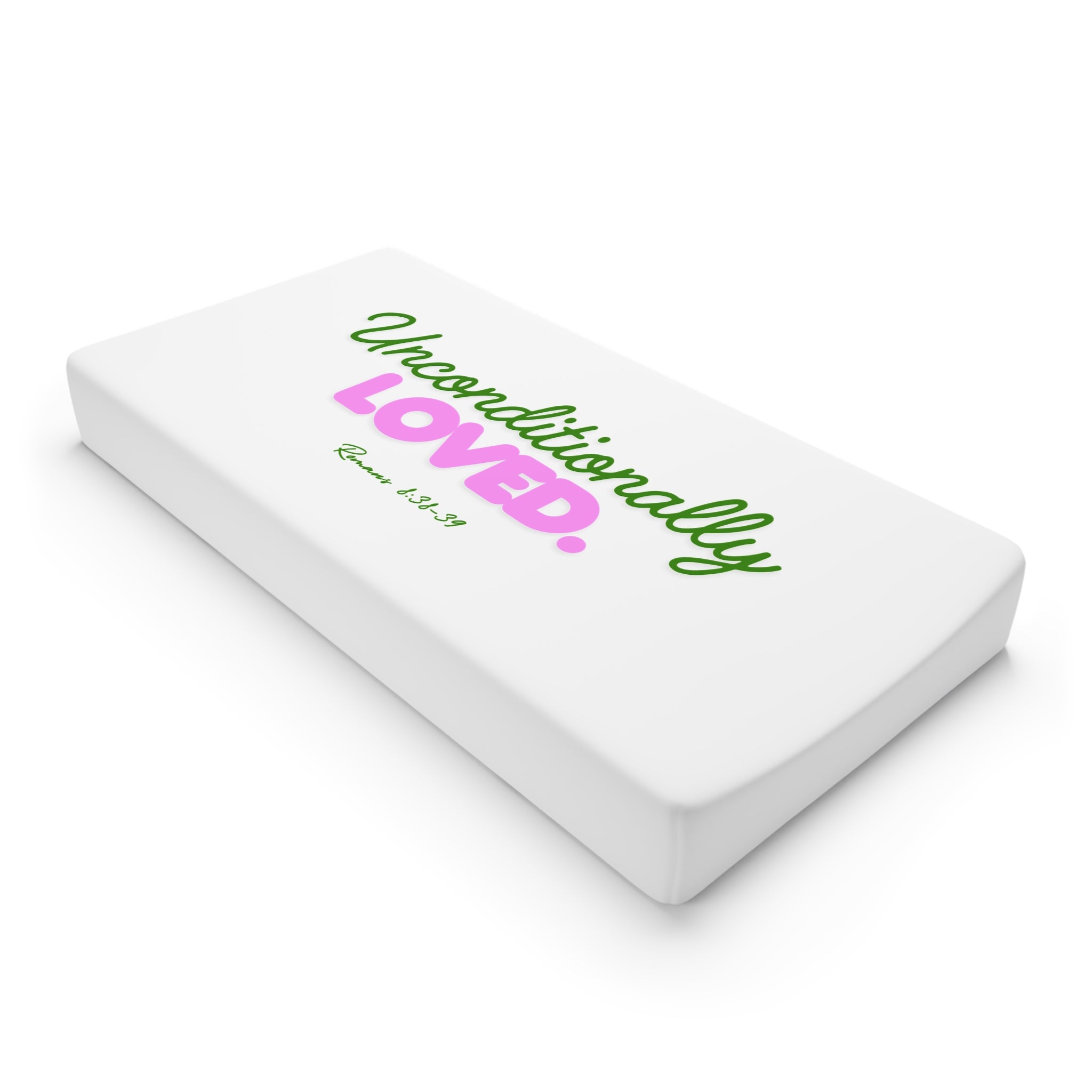 Unconditionally Loved Baby Changing Pad Cover
