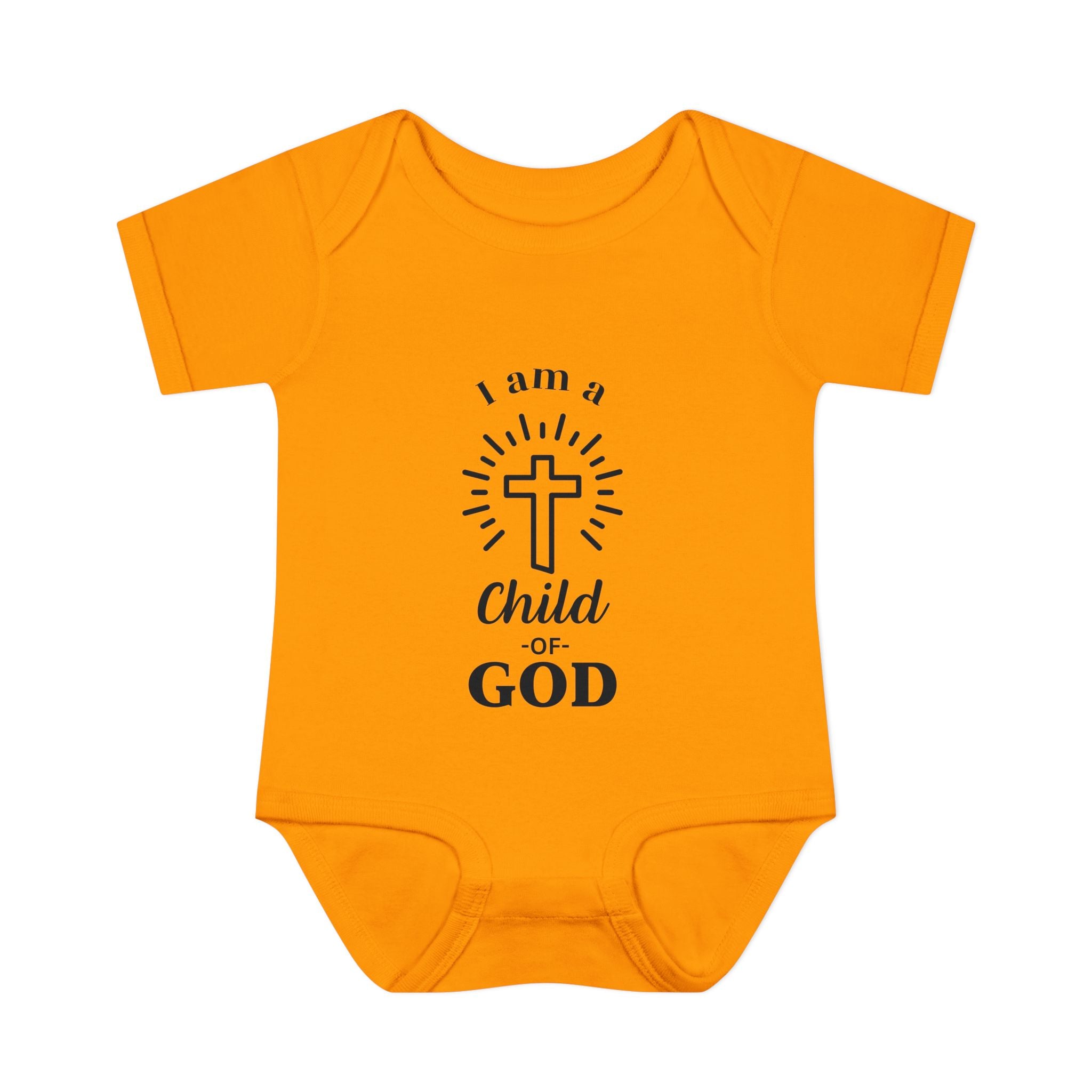 I am a Child of God Infant and Toddler Bodysuit - Faith-Themed Baby Clothes